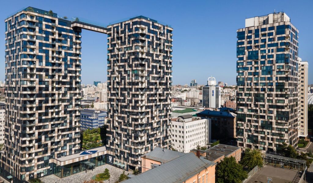 Київ сучасний: Tetris Hall